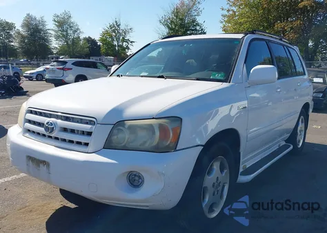 2006 Toyota Highlander Limited V6 from USA, damaged, VIN JTEDP21A460094307